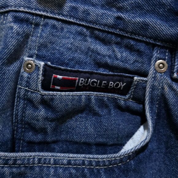 VTG BugleBoy 77 Jeans 36x32 Mens 90s Carpenter Relaxed Wide Leg Bootcut Workwear - Picture 4 of 16